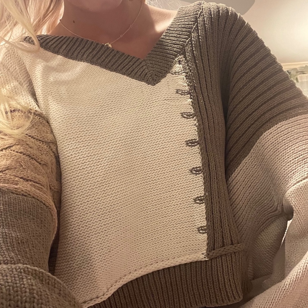 Olive Lynn Big Knit Sweater